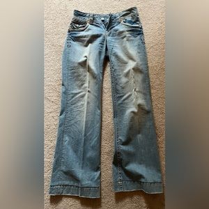 MEK jeans. Boot leg.